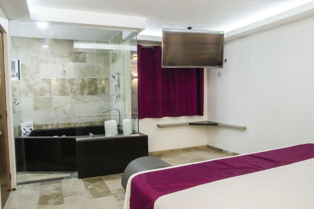 Motel Moon Puebla Bagian luar foto